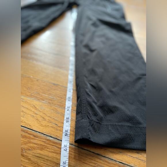 ATHLETA Black Nylon Joggers sz 0 - Picture 12 of 14